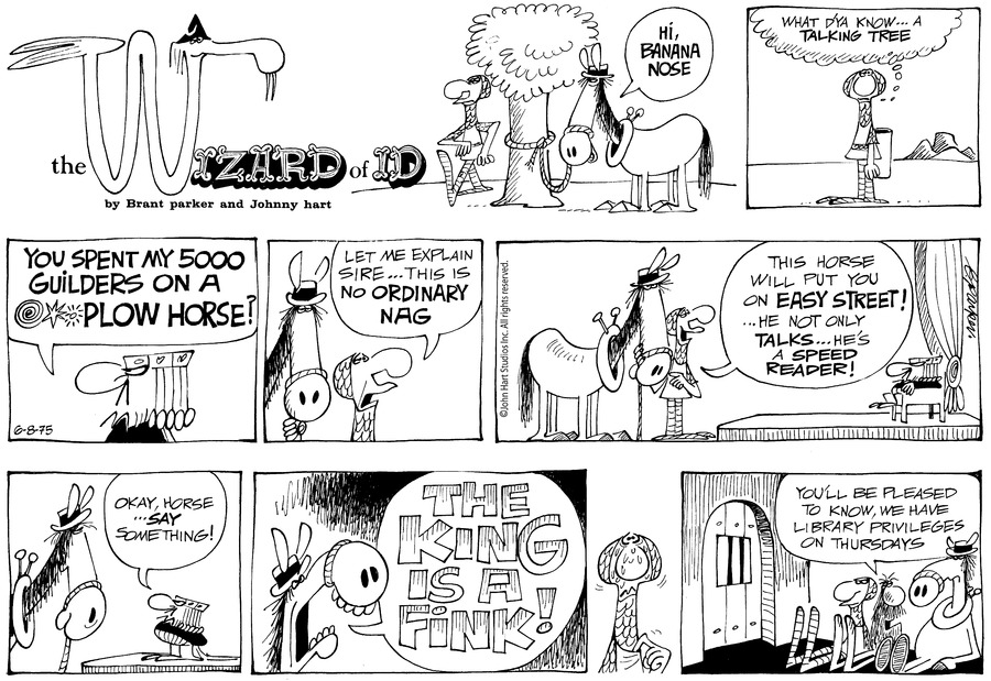 Wizard of Id Classics by Parker and Hart on Sun, 08 Jun 2025