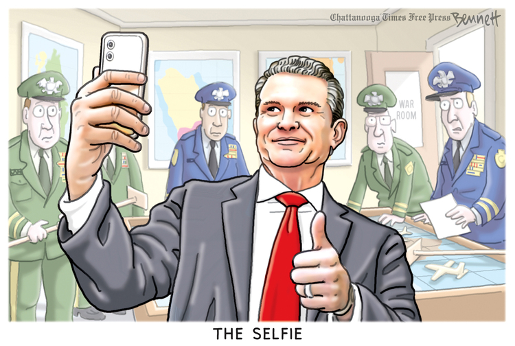 Clay Bennett by Clay Bennett on Sun, 30 Mar 2025