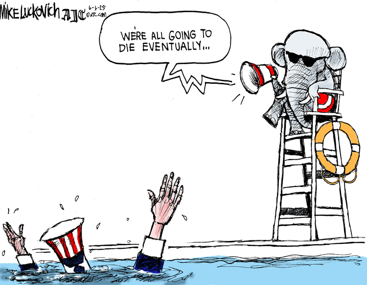 Mike Luckovich by Mike Luckovich on Fri, 06 Jun 2025