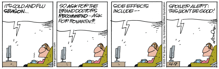 Next Door Neighbors by Pat Sandy on Wed, 09 Apr 2025
