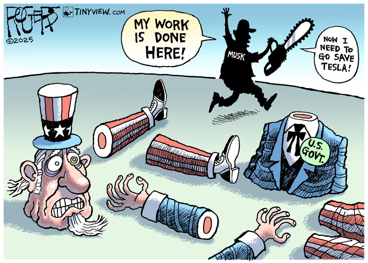 Rob Rogers by Rob Rogers on Thu, 01 May 2025