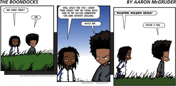 The Boondocks by Aaron McGruder on Sun, 27 Apr 2025