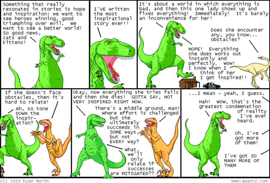 Dinosaur Comics by Ryan North on Wed, 04 Jun 2025