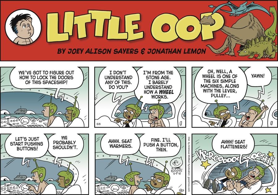 Alley Oop by Jonathan Lemon and Joey Alison Sayers on Sun, 08 Jun 2025