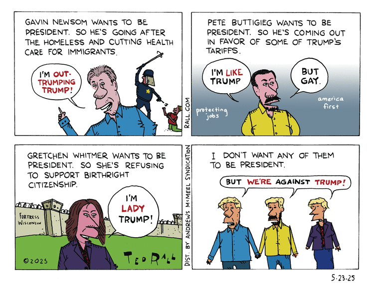 Ted Rall by Ted Rall on Fri, 23 May 2025