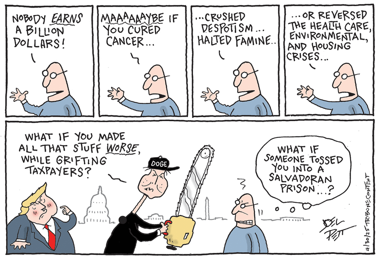 Joel Pett by Joel Pett on Wed, 30 Apr 2025