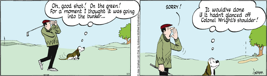 Fred Basset by Alex Graham on Sat, 03 May 2025