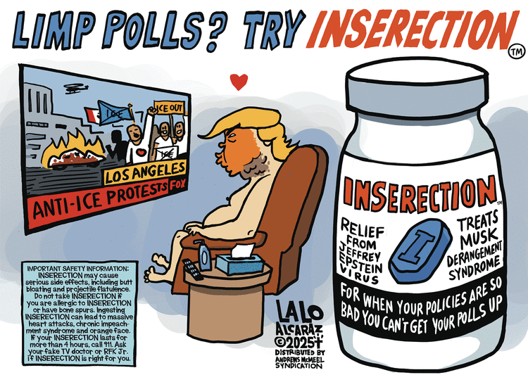 Lalo Alcaraz by Lalo Alcaraz on Mon, 09 Jun 2025