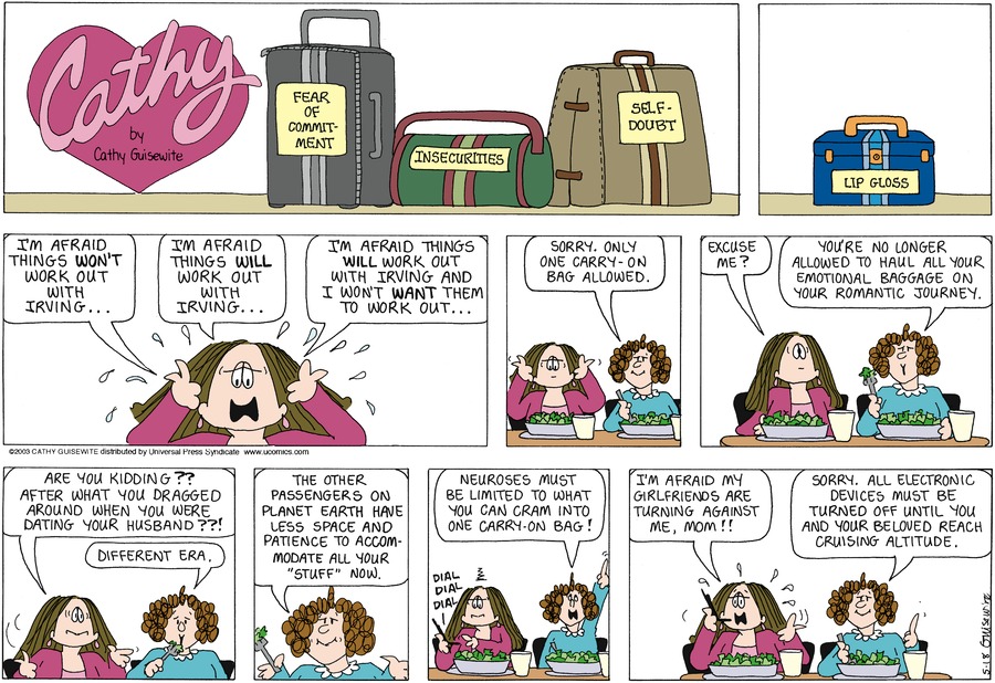 Cathy by Cathy Guisewite on Sun, 18 May 2025