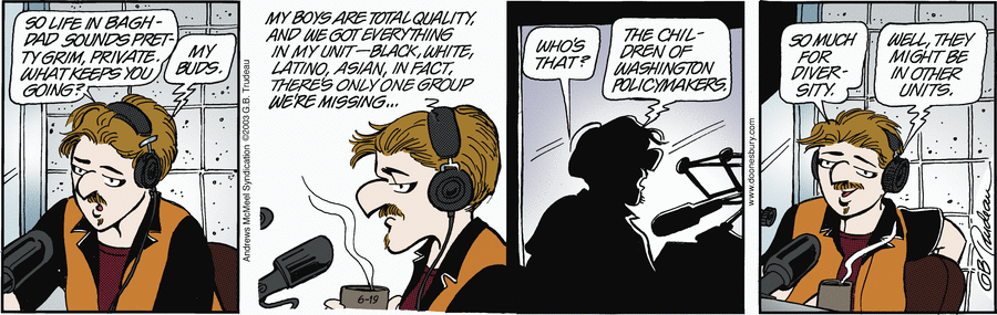Doonesbury by Garry Trudeau