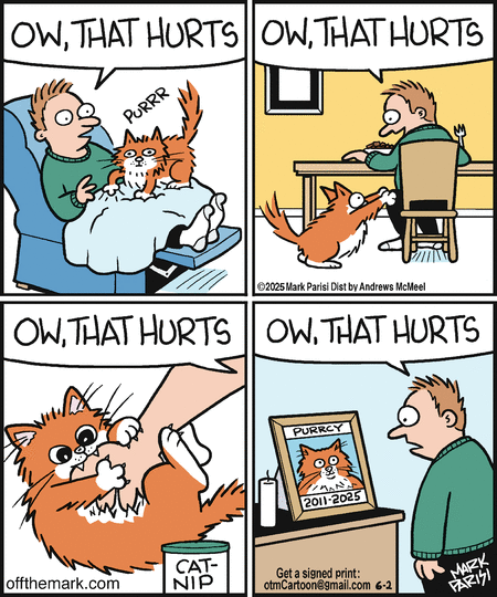 Off the Mark by Mark Parisi on Mon, 02 Jun 2025