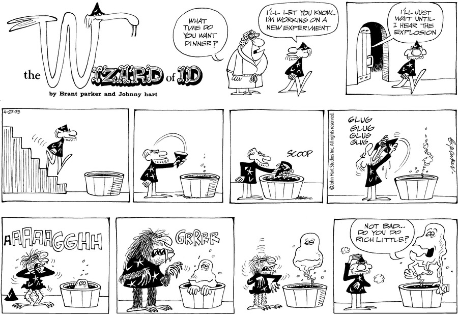 Wizard of Id Classics by Parker and Hart on Sun, 27 Apr 2025