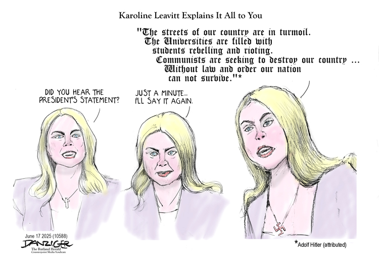 Jeff Danziger by Jeff Danziger on Tue, 17 Jun 2025