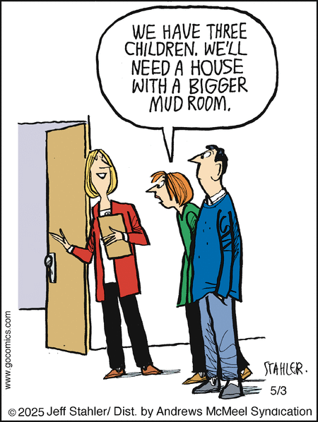 Moderately Confused by Jeff Stahler  on Sat, 03 May 2025