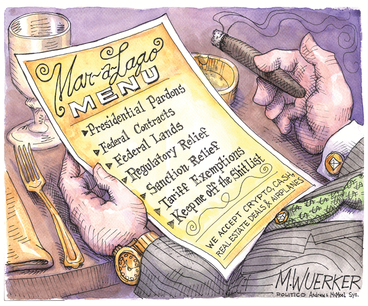 Matt Wuerker by Matt Wuerker on Tue, 27 May 2025