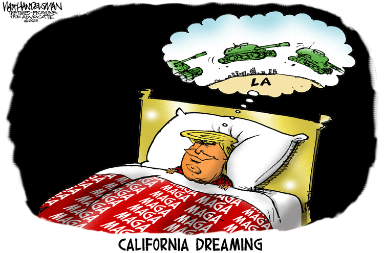 Walt Handelsman by Walt Handelsman on Tue, 10 Jun 2025