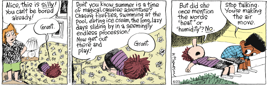 Cul de Sac by Richard Thompson on Mon, 23 Jun 2025