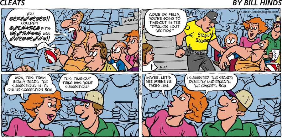 Cleats by Bill Hinds on Mon, 21 Apr 2025