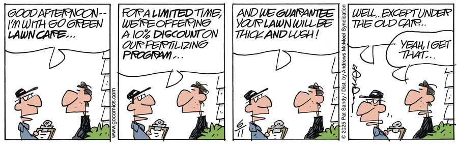 Next Door Neighbors by Pat Sandy on Wed, 11 Jun 2025