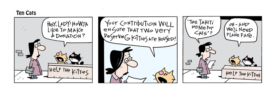 Ten Cats by Graham Harrop on Sat, 31 May 2025