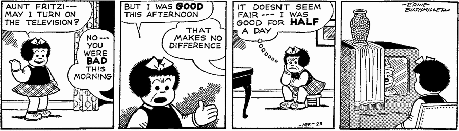 Nancy Classics by Ernie Bushmiller on Mon, 26 May 2025