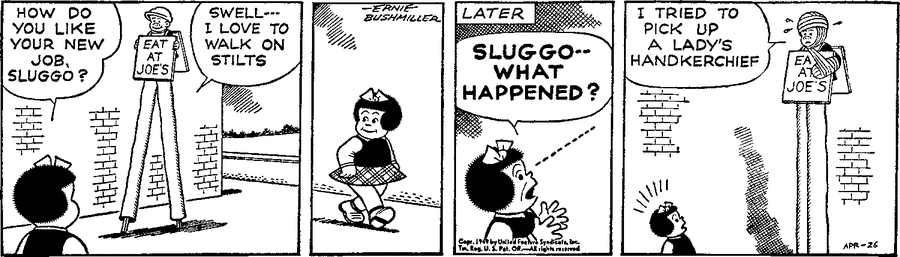 Nancy Classics by Ernie Bushmiller on Wed, 28 May 2025