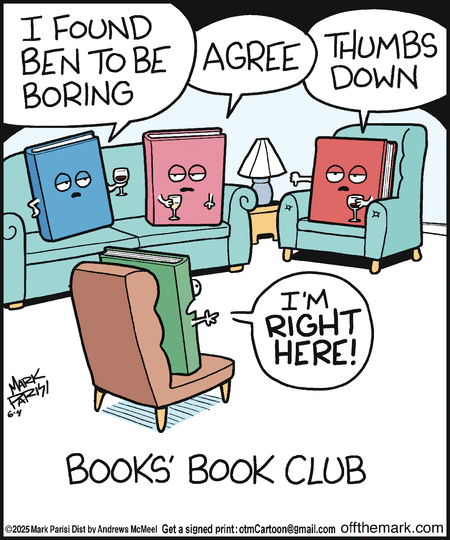 Off the Mark by Mark Parisi on Wed, 04 Jun 2025