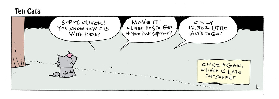 Ten Cats by Graham Harrop on Tue, 17 Jun 2025