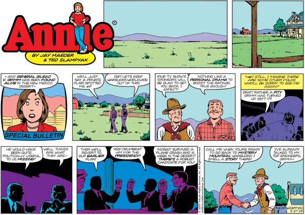 Annie by Jay Maeder and Alan Kupperberg for Mon, 23 Jun 2025