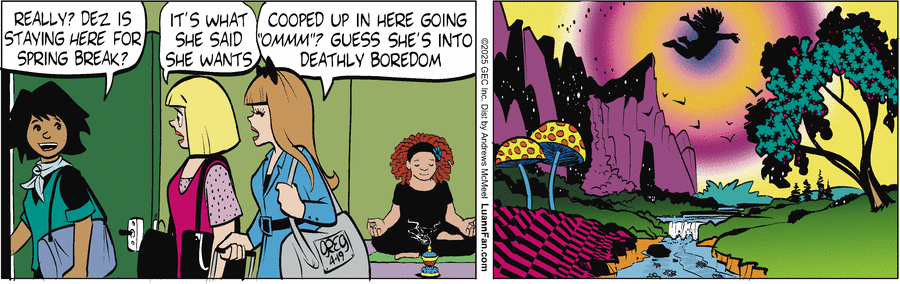 Luann by Greg Evans and Karen Evans on Sat, 19 Apr 2025