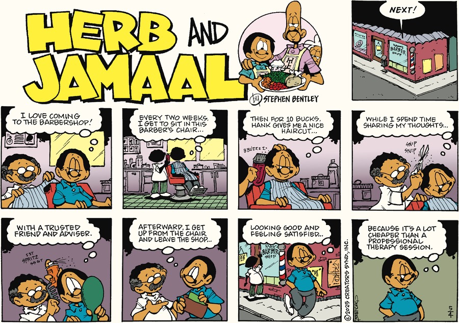 Herb and Jamaal by Stephen Bentley on Sun, 04 May 2025