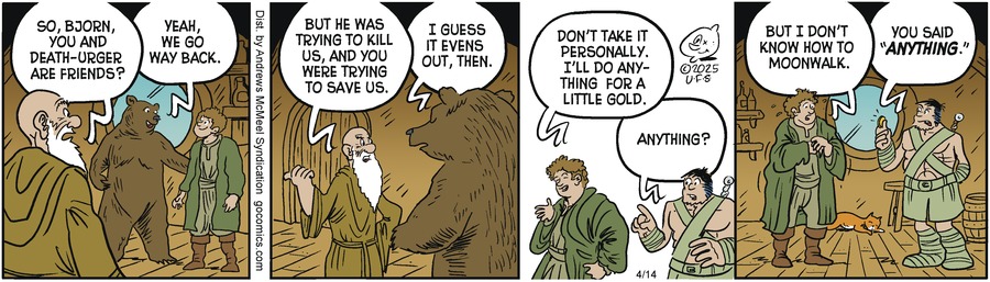 Alley Oop by Jonathan Lemon and Joey Alison Sayers on Mon, 14 Apr 2025