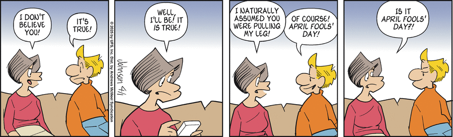Arlo and Janis by Jimmy Johnson on Tue, 01 Apr 2025