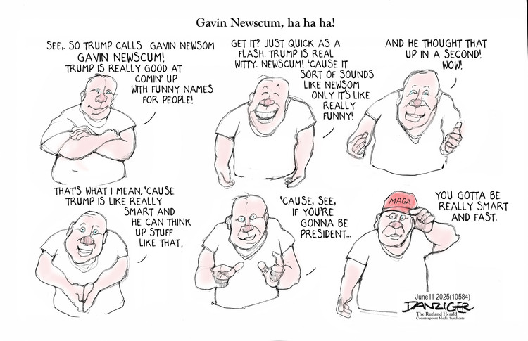 Jeff Danziger by Jeff Danziger on Thu, 12 Jun 2025