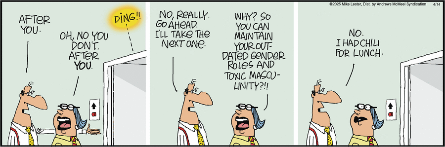 Mike du Jour by Mike Lester on Mon, 14 Apr 2025