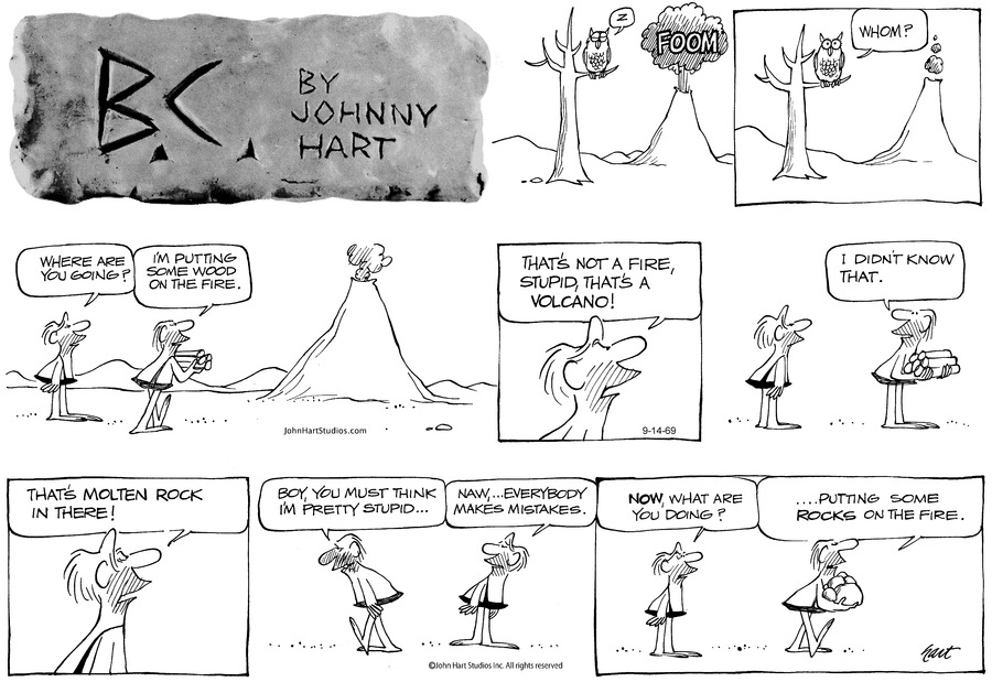 Back to B.C. by Johnny Hart on Sun, 04 May 2025