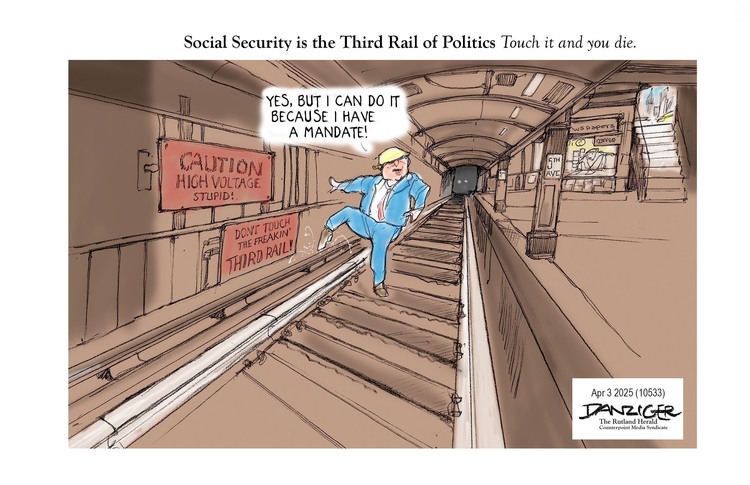 Jeff Danziger by Jeff Danziger on Fri, 04 Apr 2025