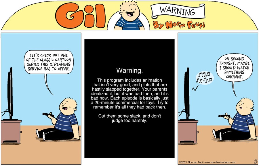 Gil by Norm Feuti on Sun, 13 Apr 2025