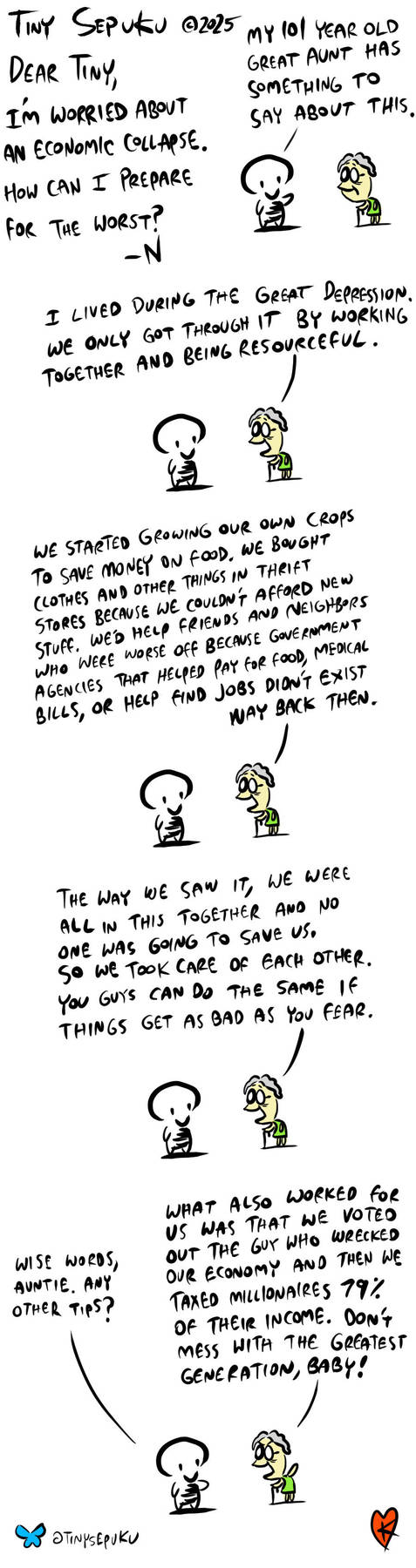 Tiny Sepuku by Ken Cursoe on Mon, 07 Apr 2025