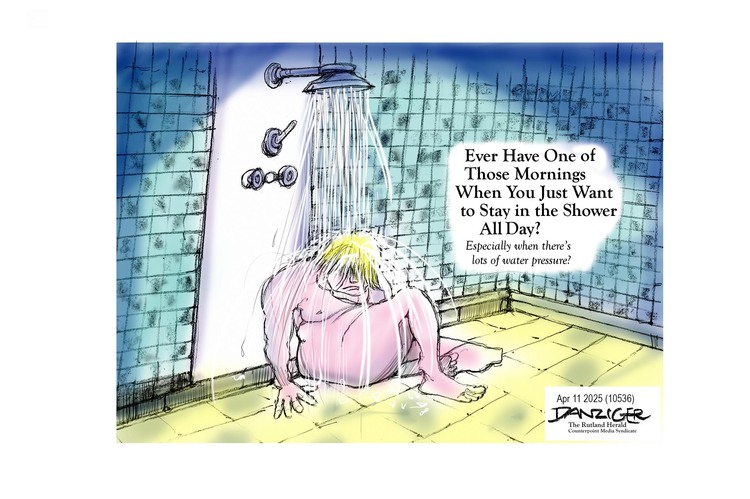 Jeff Danziger by Jeff Danziger on Fri, 11 Apr 2025