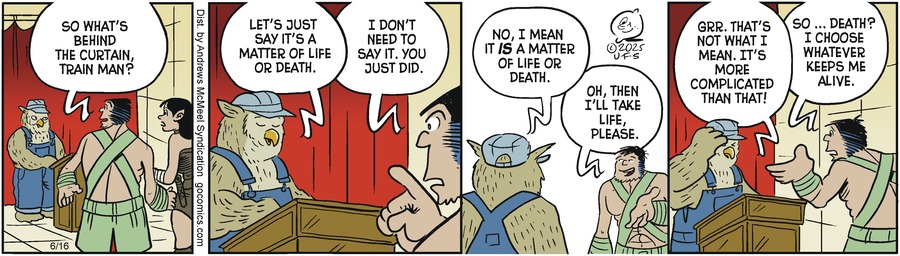 Alley Oop by Jonathan Lemon and Joey Alison Sayers on Mon, 16 Jun 2025