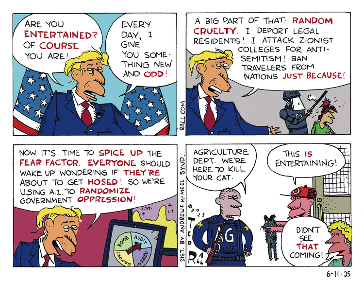 Ted Rall by Ted Rall on Wed, 11 Jun 2025