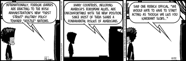The Boondocks by Aaron McGruder on Sat, 05 Apr 2025