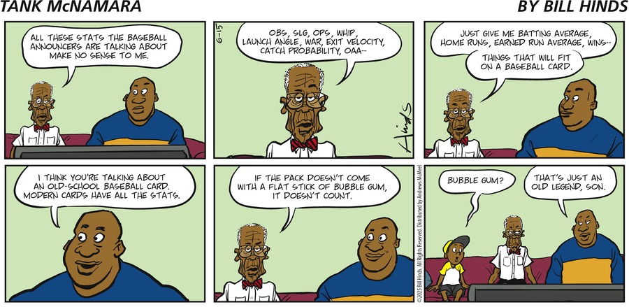Tank McNamara by Bill Hinds on Sun, 15 Jun 2025