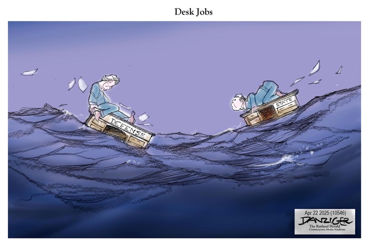Jeff Danziger by Jeff Danziger on Wed, 23 Apr 2025