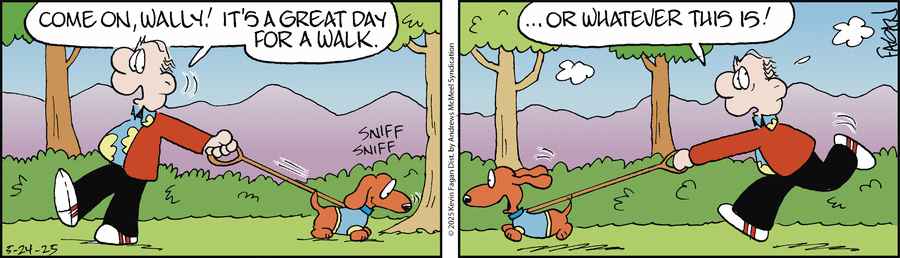 Drabble by Kevin Fagan on Sat, 24 May 2025