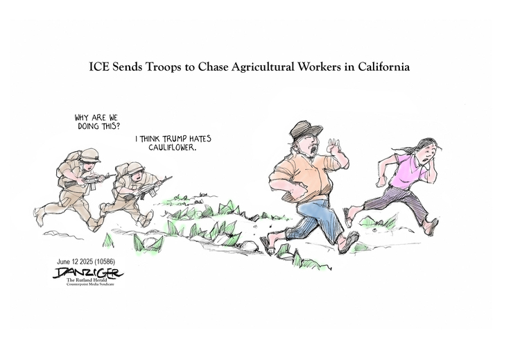 Jeff Danziger by Jeff Danziger on Fri, 13 Jun 2025