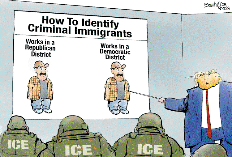 Donald Trump instructs ICE agents 