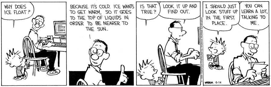 Calvin and Hobbes by Bill Watterson on Sat, 14 Jun 2025