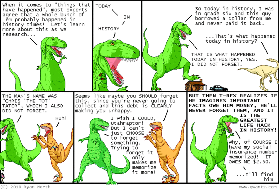 Dinosaur Comics by Ryan North on Tue, 29 Apr 2025